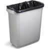 Durable DURABIN 60, šedý odpadkový koš obdélníkového tvaru, kapacita 60 litrů