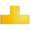 Durable 1700, podlahová značka tvar T, žlutá, sada 10ks