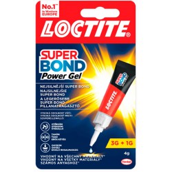 Henkel Loctite - sekundové lepidlo Super Bond Power Gel, 4 g
