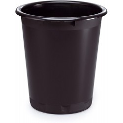 DURABLE odpadkový koš BASIC, plný černý