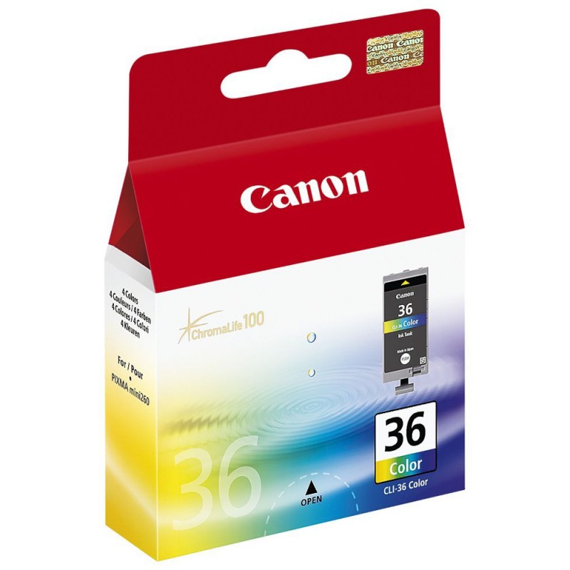 Inkoustová cartridge Canon CLI-36 CMY, barevná
