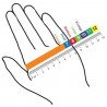 Jednorázové lehce pudřené rukavice vinylové Mose - velikost L - 9