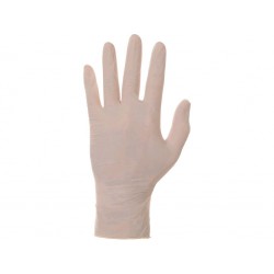Jednorázové lehce pudřené latexové rukavice Bert - velikost M - 8