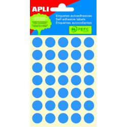 Etikety APLI kulaté, průměr 13 mm, 175 etiket
