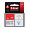 ACC-521CN, Inkoustová cartridge ActiveJet Canon CLI-521C modrá (10ml) s čipem