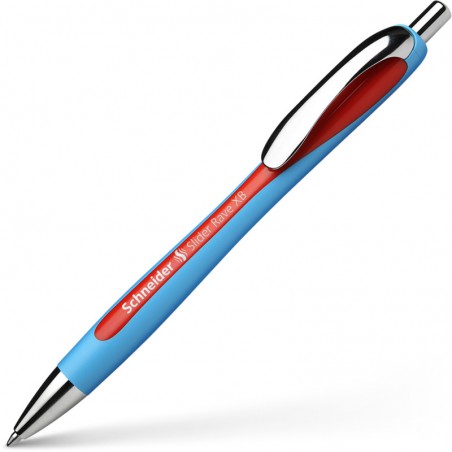 Schneider Slider Rave XB, kuličkové pero červené, stopa 0,7 mm