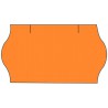 Etikety cenové S&K 22x12 Contact oranžové, oblé okraje, 1500 ks