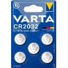 VARTA CR2032, knoflíková baterie 3V, 220mAh, lithiová, blistr 5 ks