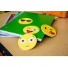3M Post-it značkovací bločky "Emoji", žlutá s obrázkem, 70 x 70 mm, 2 x 30 listů