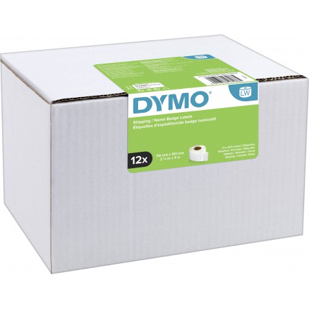 DYMO LW Standard permanentní Adresní štítky 54x101 mm, 12x220 ks, Value Pack