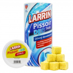 Larrin Pissoir Deo citrus 900g, tablety pro pisoáry - 35 ks