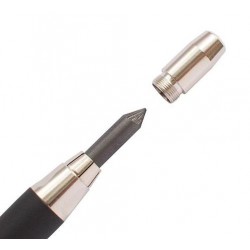 KOH-I-NOOR mechanická tužka Versatil 5311 lakovaná černá, stříbrné doplňky