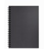 Artgecko skicák Shady, A4 na výšku, 40 černých listů/200 g