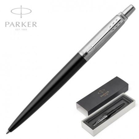 Parker Jotter Bond Street Black CT, kuličkové pero lakované