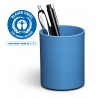 Durable stojánek na tužky ECO , modrá, plast, průměr 80 mm
