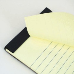 Hopax 21850, Stick'n Sticky Memo Pad - samolepicí blok - 190 x 114 mm, 50 l., žlutý, linkovaný