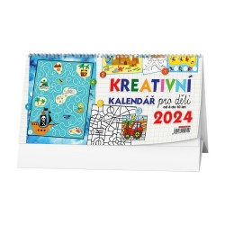 STOLNÍ KALENDÁŘ - Kreativní kalendář pro děti 2024 BSE6