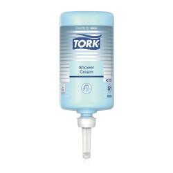 Tork Premium 420601, tekuté mýdlo na vlasy a tělo modré, 1 litr - 1000 dávek, S1