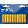 VARTA High Energy, Baterie tužkové AA LR6, blistr 10ks, Longlife