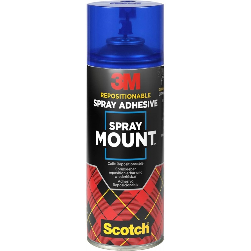 3M Scotch studiové sprejové lepidlo Spray Mount, 400 ml