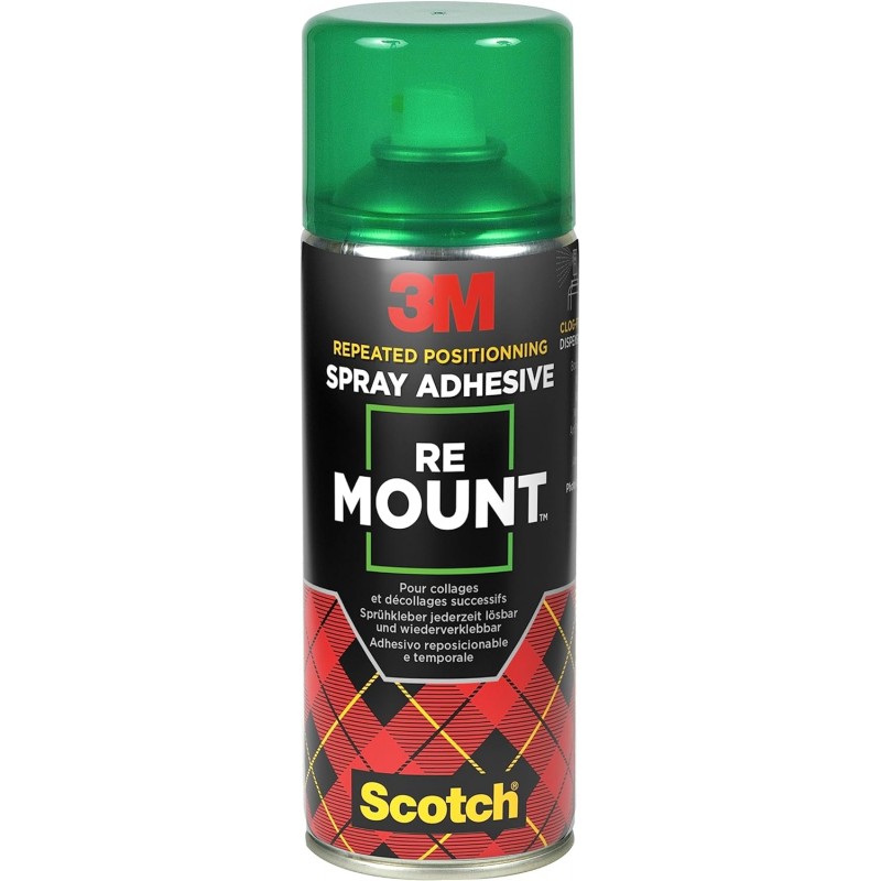 3M Scotch snímatelné lepidlo ReMount, 400 ml