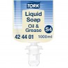 Tork 424401, průmyslové tekuté mýdlo Oil and Grease, odstranění nečistot, 1 litr - 1000 dávek, S4