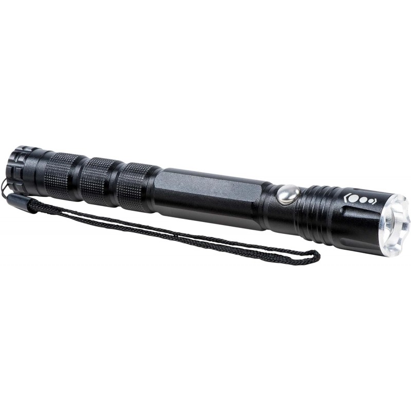 Svítilna LED flashlight MAUL Dion, délka 17 cm, černá