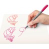 STAEDTLER Pigment Art Pen, kaligrafický popisovač, sada 12 různých barev, síla 2 mm