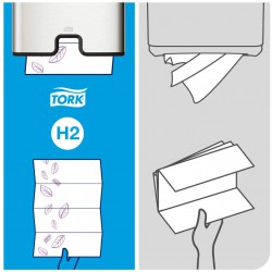 Celtex V FOLD 7211S, 2vrstvé papírové ručníky skládané MULTIFOLD , bílé - paleta + 5 zásobníků zdarma