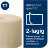 Tork 472155, jemný bezdutinkový toaletní papír, 2 vrstvý, T7, natural přírodní, 36ks