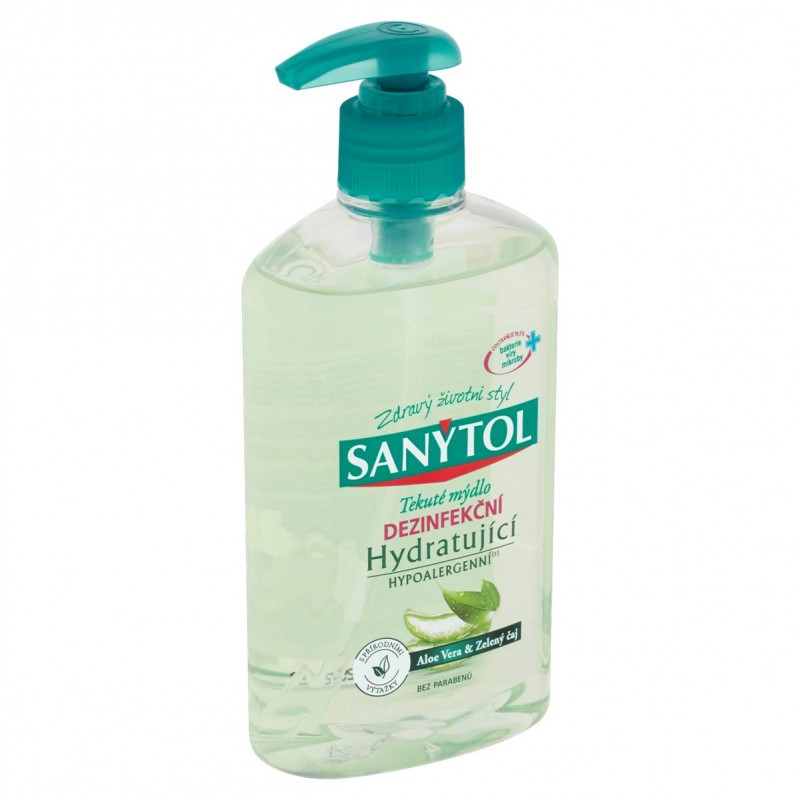 Sanytol dezinfekční mýdlo na ruce 250 ml s dávkovačem, hypoalergenní