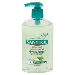 Sanytol dezinfekční mýdlo na ruce 250 ml s dávkovačem, hypoalergenní