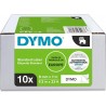 DYMO 40913 polyester páska 9mm x 7m typ D1, černá na bílé, Value pack 10 ks