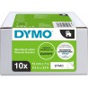 DYMO 45013 polyester páska 12mm x 7m typ D1, černá na bílé, Value pack 10 ks