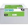 DYMO 45803 polyester páska 19mm x 7m typ D1, černá na bílé, Value pack 10 ks
