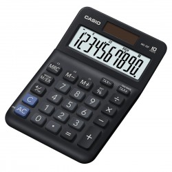 Casio MS 10 F, stolní kalkulačka 10-místný extra velký LCD Displej