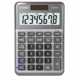 Casio MS-80F, stolní kalkulačka 8-místný extra velký LCD displej