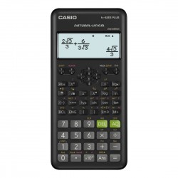 Casio FX 82 ES PLUS 2E, školní kalkulátor 252 funkcí, přirozené učebnicové zobrazení