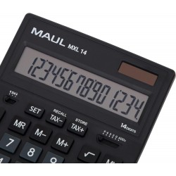 MAUL MXL 14, stolní kalkulačka 14-místný velký LCD Displej