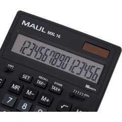 MAUL MXL 16, stolní kalkulačka 16-místný velký LCD Displej