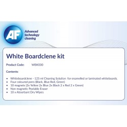 AF Complete Whiteboard Cleaning Kit, čisticí sada na bílé tabule