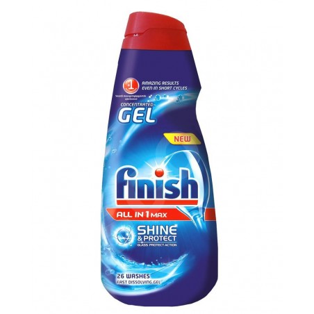 Finish ALL in 1 Max Shine & Protect gel 650 ml, gel do myčky