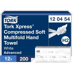 Tork Xpress 120454, jemné papírové ručníky Multifold Advanced bílé, H2 - náhrada za 120288